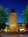 030606031v-1.jpg: Grlitz Nacht Marienplatz Dicker Turm